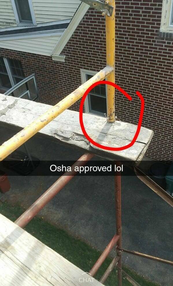 Hilarious Safety Fails That Would Make OSHA Shudder