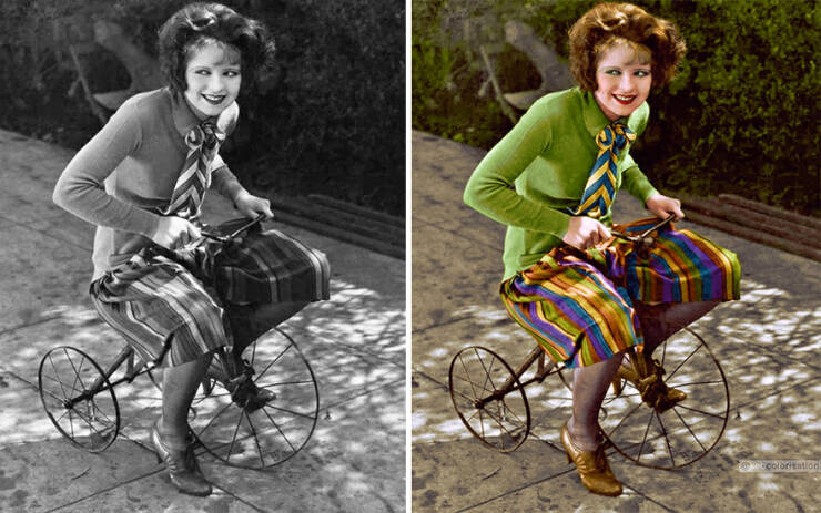 Sebastien De Oliveiras Colorized Vintage Photos