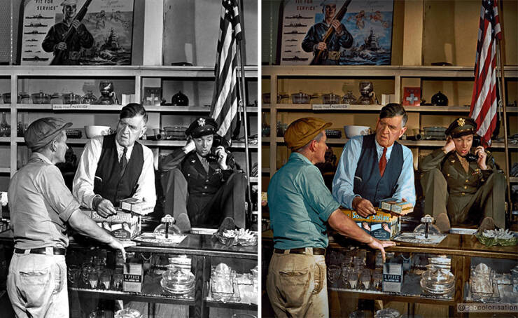 Sebastien De Oliveiras Colorized Vintage Photos