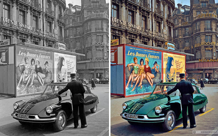 Sebastien De Oliveiras Colorized Vintage Photos