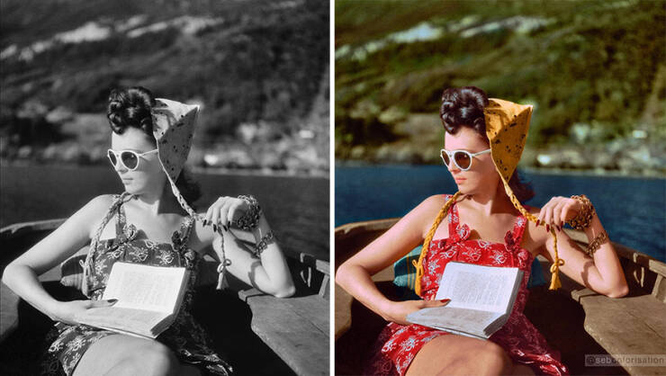 Sebastien De Oliveiras Colorized Vintage Photos