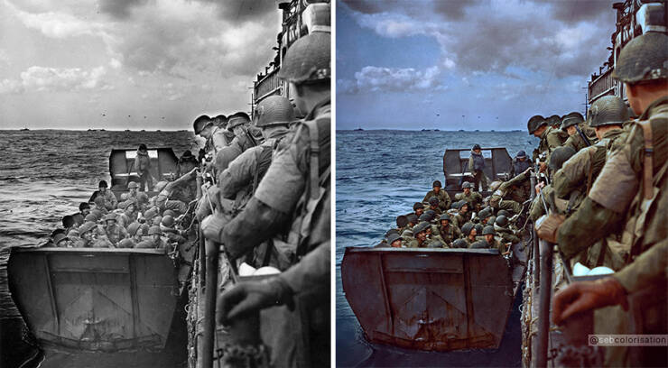 Sebastien De Oliveiras Colorized Vintage Photos
