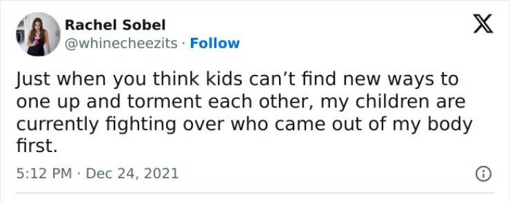 Hilarious Sibling Rivalry Tweets That Hit Home