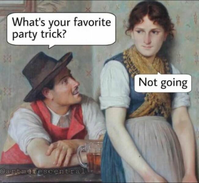 Classical Art Meets Memes