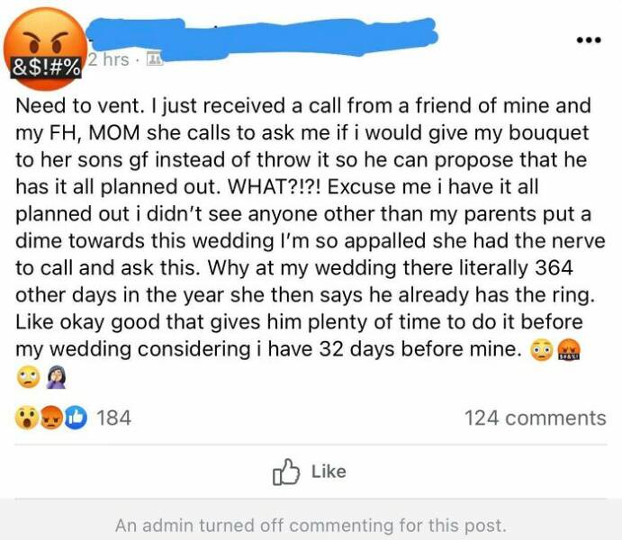 Cringe-Worthy Wedding Moments