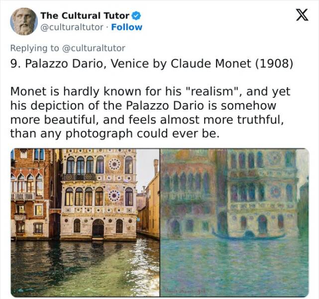 Real-Life Locations Of Famous Paintings