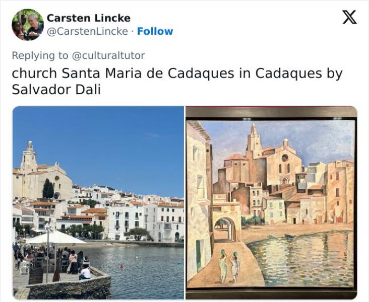 Real-Life Locations Of Famous Paintings