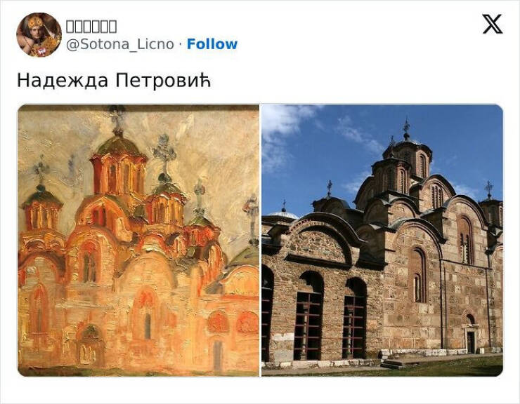 Real-Life Locations Of Famous Paintings