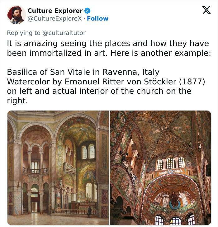 Real-Life Locations Of Famous Paintings