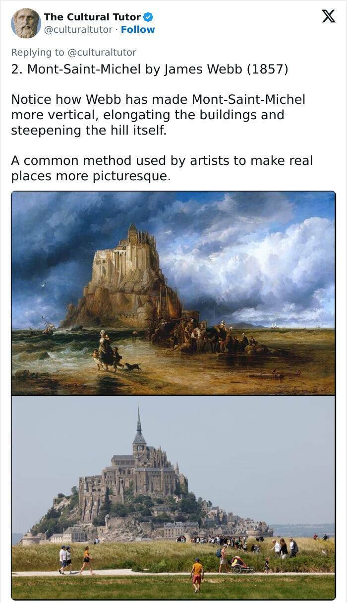 Real-Life Locations Of Famous Paintings