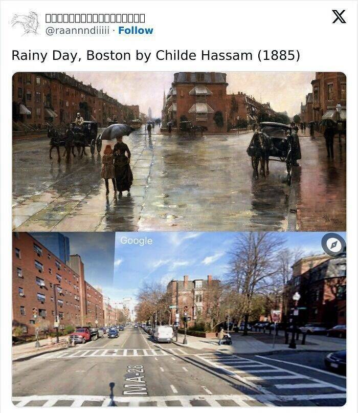 Real-Life Locations Of Famous Paintings