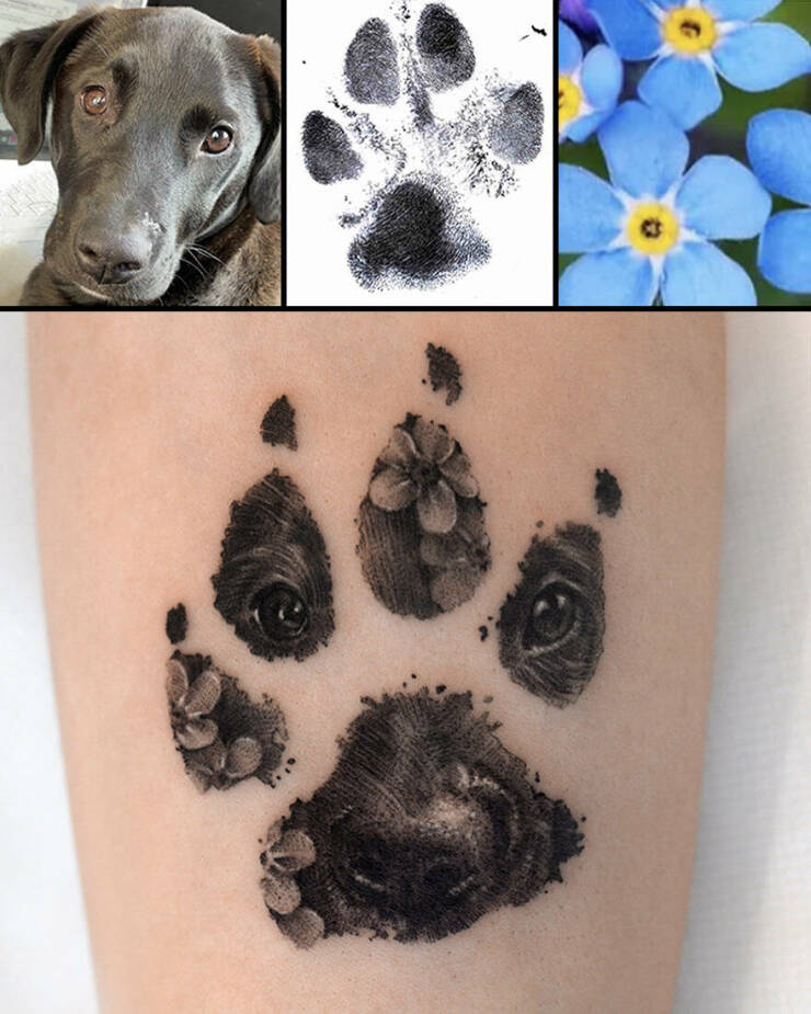 Beautiful Pet Tattoos By Talented Artist