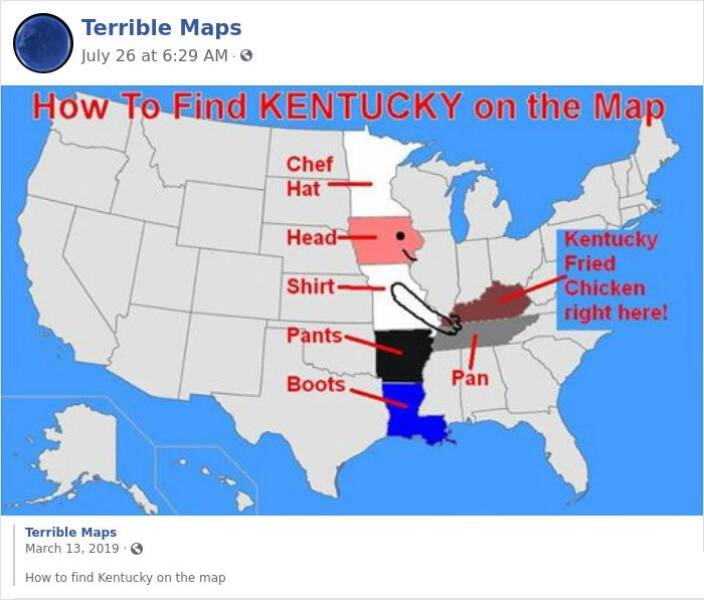 Hilariously Inaccurate Maps You Wont Find In Textbooks