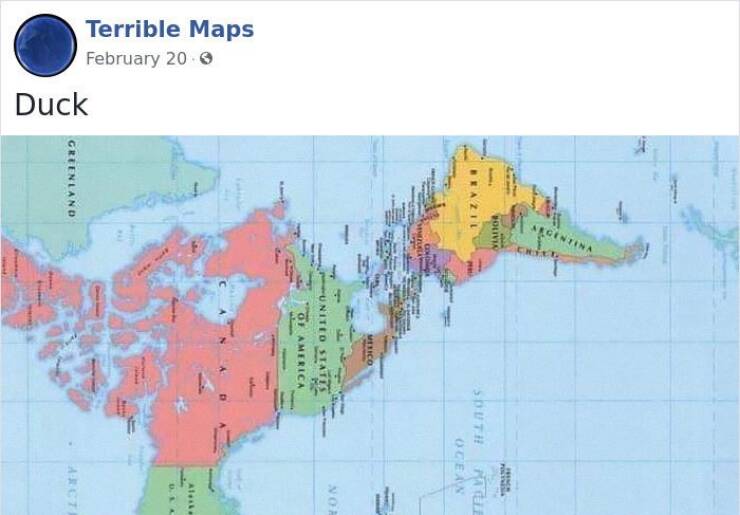 Hilariously Inaccurate Maps You Wont Find In Textbooks