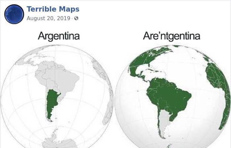 Hilariously Inaccurate Maps You Wont Find In Textbooks