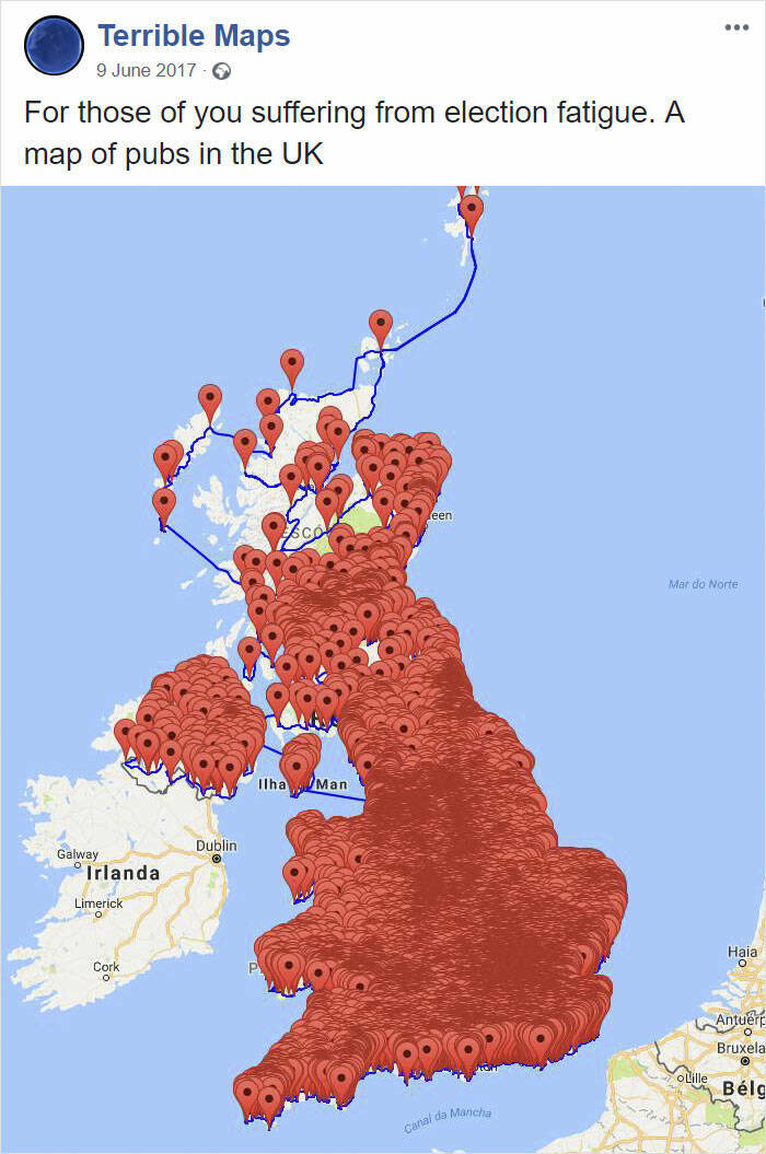 Hilariously Inaccurate Maps You Wont Find In Textbooks