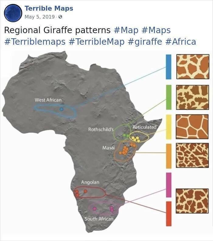 Hilariously Inaccurate Maps You Wont Find In Textbooks