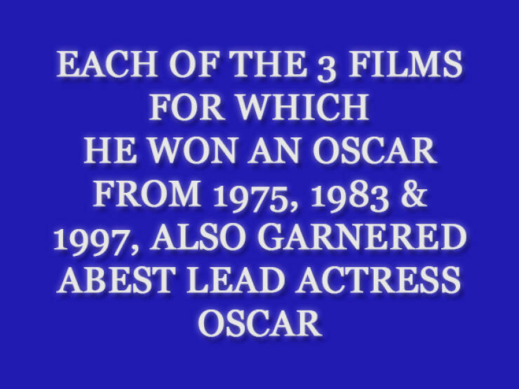 Put Your Film & TV Knowledge To The Test With Real Jeopardy Questions