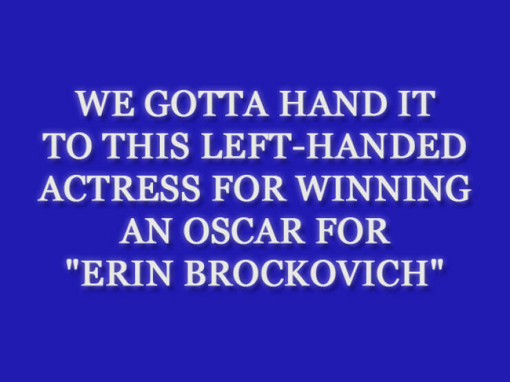 Put Your Film & TV Knowledge To The Test With Real Jeopardy Questions