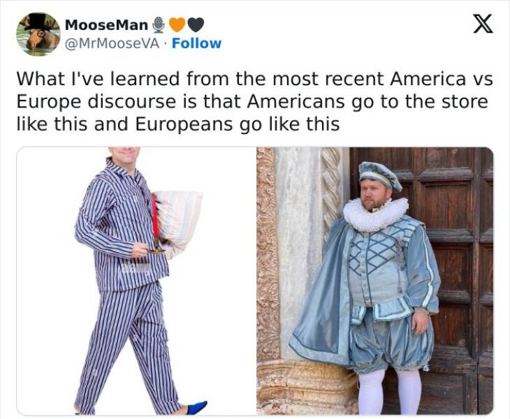 Europe Vs. America: Hilarious Tweets Comparing Daily Life