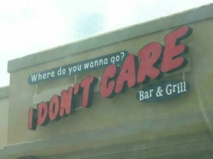 Laugh-Out-Loud Worthy Signs From Around The World