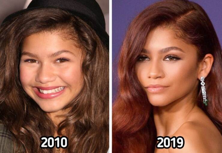 Celebrities Transformations Since Their Debut