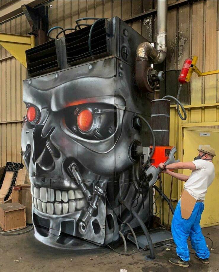 Mind-Blowing 3D Graffiti Art