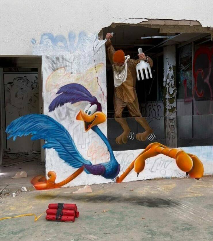 Mind-Blowing 3D Graffiti Art