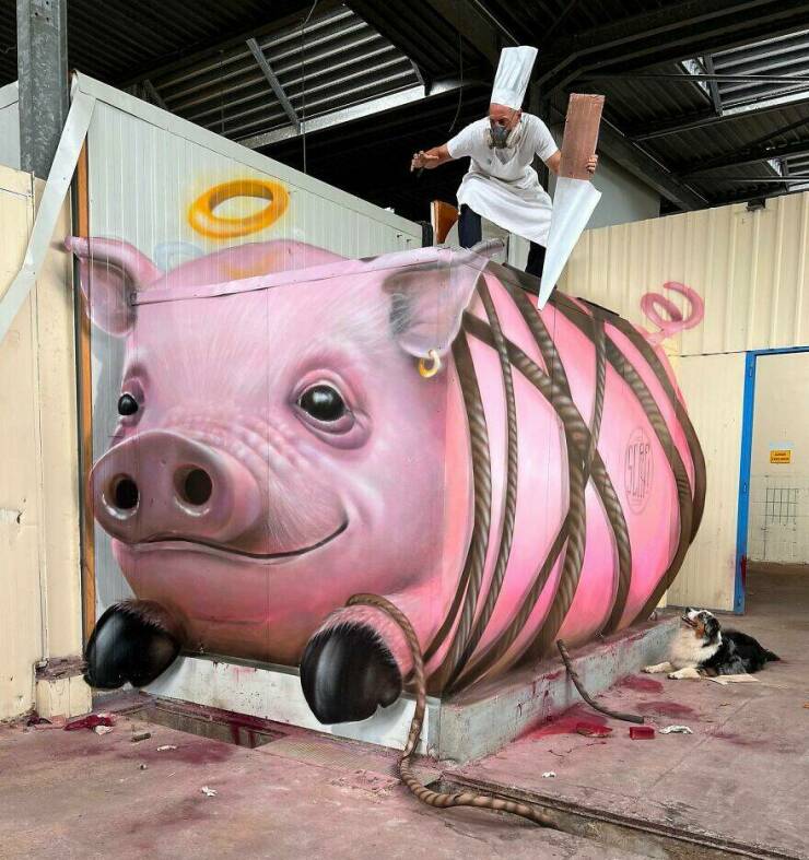 Mind-Blowing 3D Graffiti Art