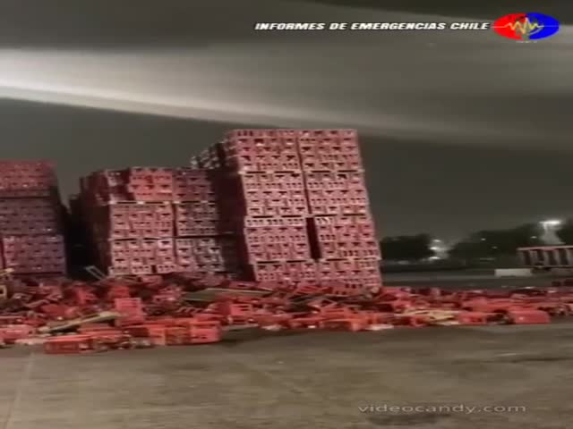 The Situation At A Coca-Cola Warehouse In Chile