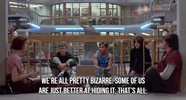 Unforgettable Quotes From The Breakfast Club