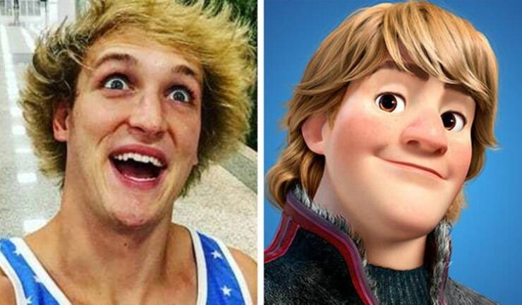 Celebs Looking Exactly Like Famous Cartoon Characters