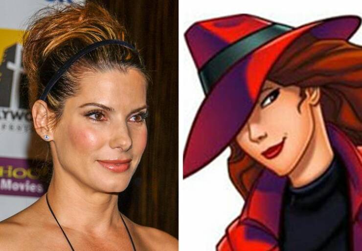 Celebs Looking Exactly Like Famous Cartoon Characters