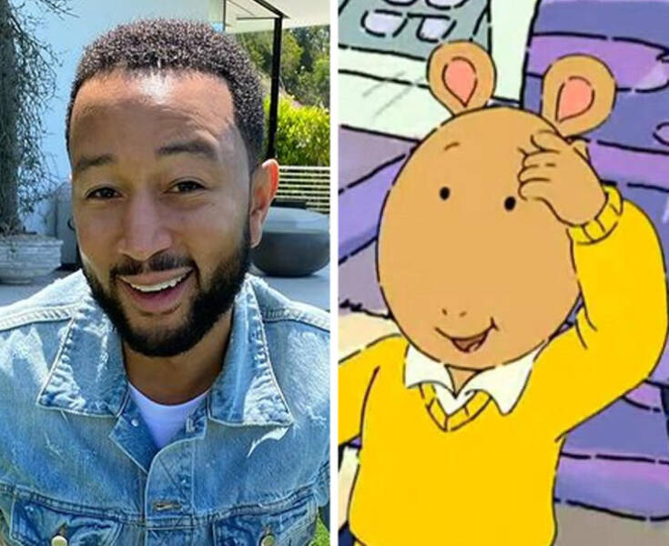 Celebs Looking Exactly Like Famous Cartoon Characters