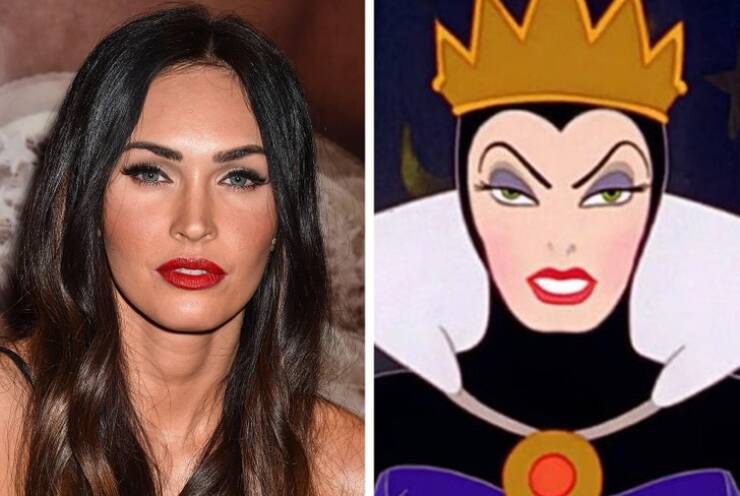 Celebs Looking Exactly Like Famous Cartoon Characters