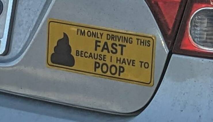 Bumper Sticker “Humor”