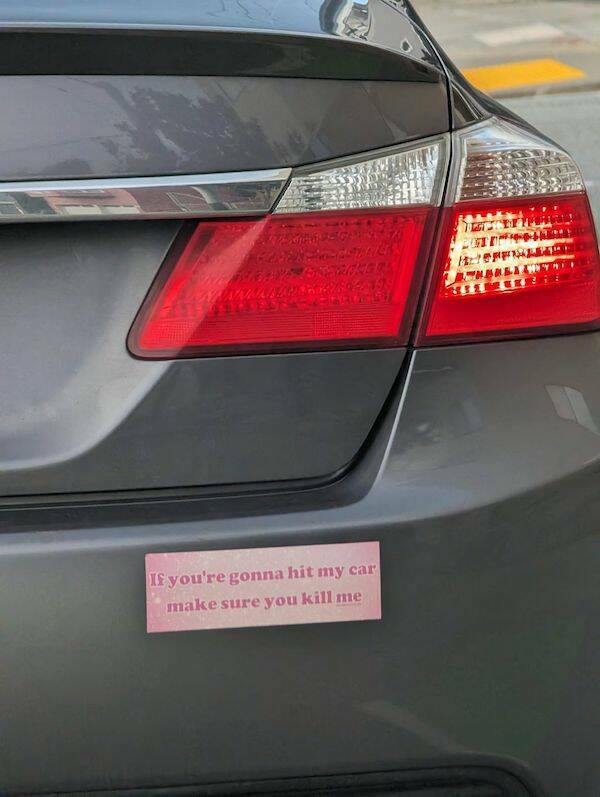 Bumper Sticker “Humor”