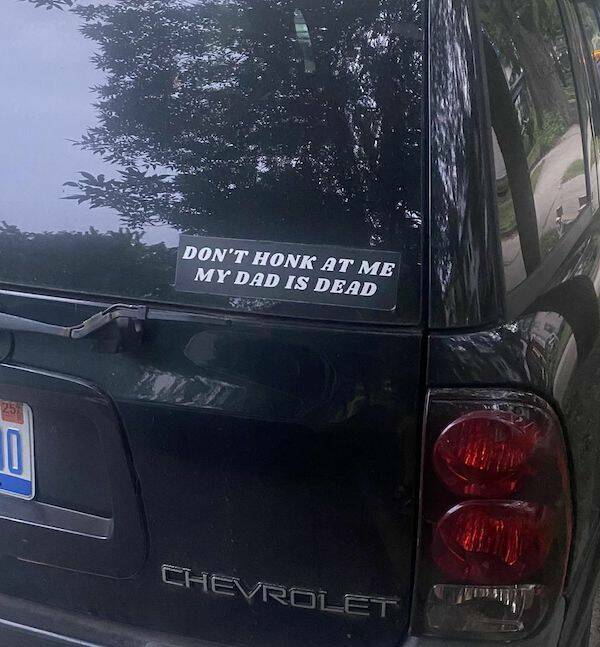 Bumper Sticker “Humor”