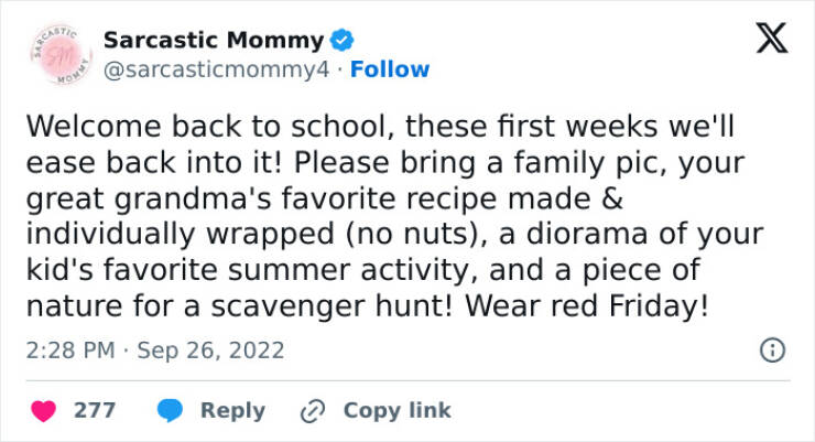 Relatable Back-to-School Tweets Every Parent Will Get