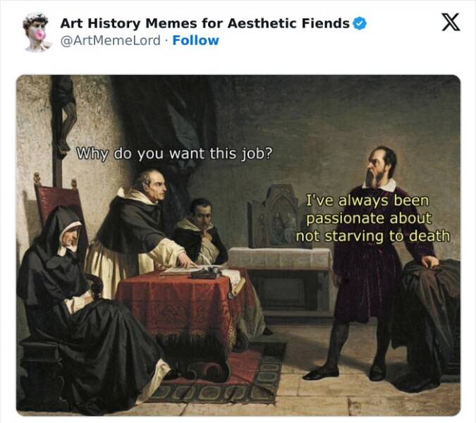 Relatable And Funny Memes For Art History Lovers