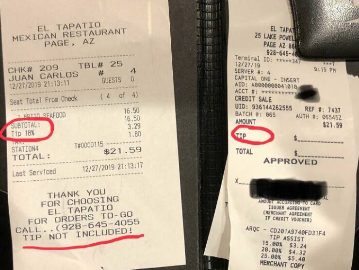 Outrageous Tipping Demands That Shocked Everyone