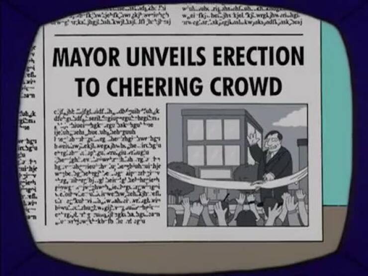 The Funniest Newspaper Headlines From The Simpsons