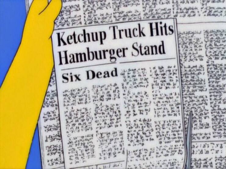 The Funniest Newspaper Headlines From The Simpsons