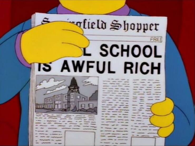 The Funniest Newspaper Headlines From The Simpsons