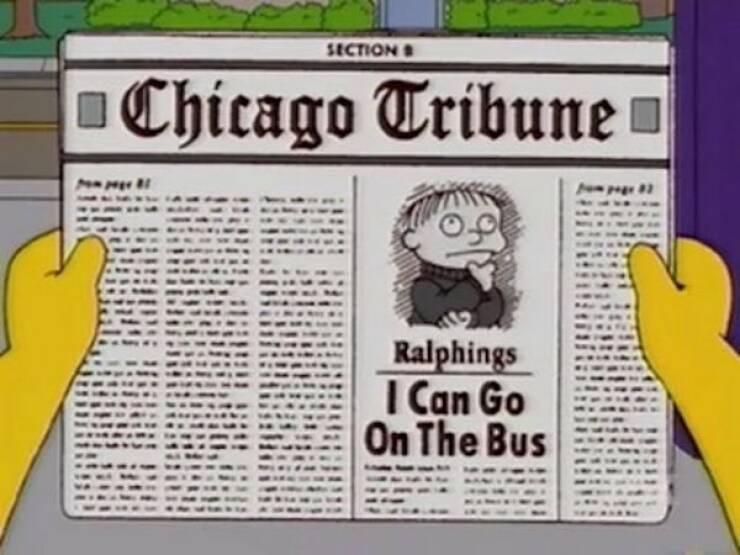 The Funniest Newspaper Headlines From The Simpsons