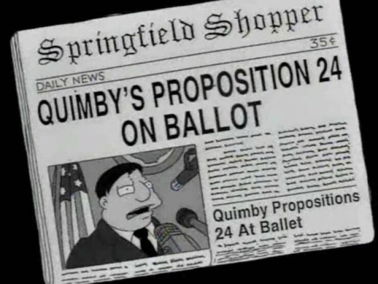 The Funniest Newspaper Headlines From The Simpsons