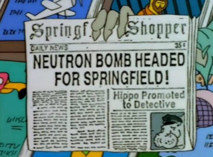 The Funniest Newspaper Headlines From The Simpsons