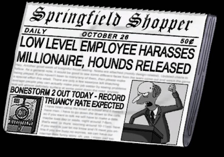 The Funniest Newspaper Headlines From The Simpsons