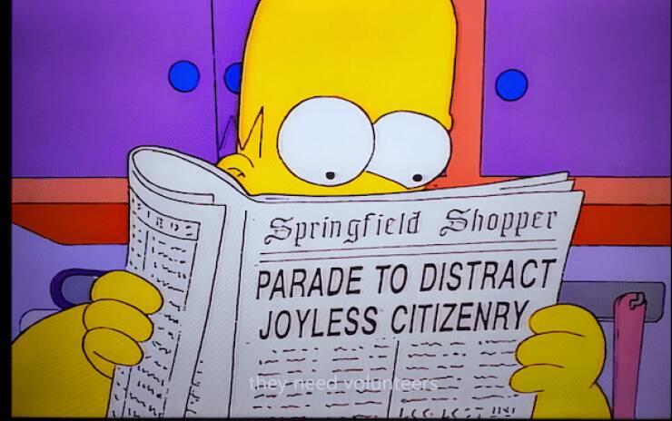 The Funniest Newspaper Headlines From The Simpsons