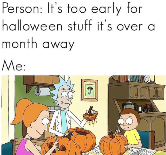 September Is Here! Memes For Those Already In A Halloween Mood